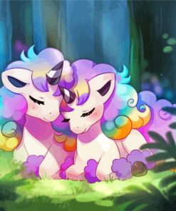 Pokemon Unicorns Paint By Numbers