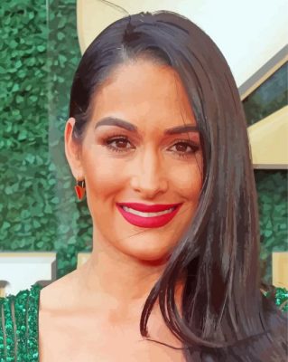 Professional WWE Nikki Bella Paint By Numbers