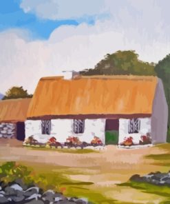 Quiet Man Cottage Paint By Numbers