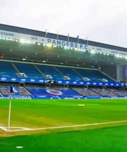 Rangers Ibrox Stadium Paint By Numbers