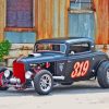 Retro 1932 Ford Car Paint By Numbers