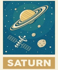 Saturn Paint By Numbers