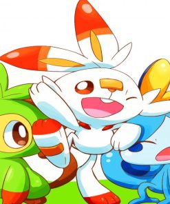 Scorbunny Paint By Numbers