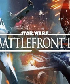 Star Wars Battlefront 2 Paint By Numbers