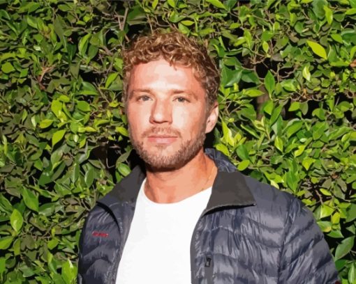 The Actor Ryan Phillippe Paint By Numbers