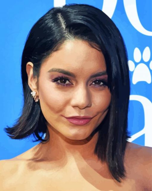 The Actress Vanessa Hudgens Paint By Numbers