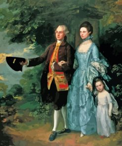 The Byam Family By Thomas Gainsborough Paint By Numbers