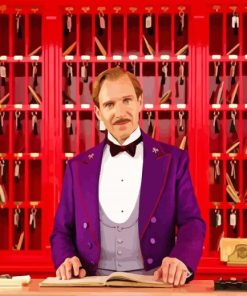 The Grand Budapest Hotel M Gustave Paint By Numbers