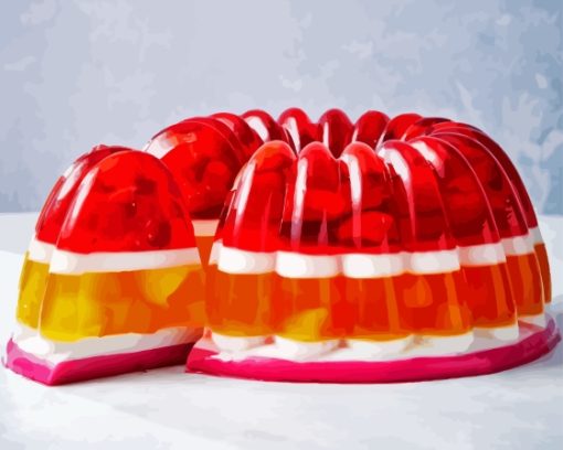 The Jelly Dessert Paint By Numbers