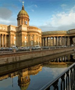 The Kazan Cathedral Russia Paint By Numbers