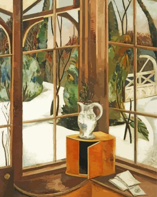 The Window Iver Heath Paul Nash Paint By Numbers