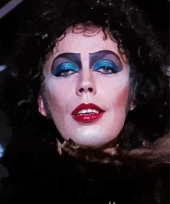 Tim Curry In The Rocky Horror Paint By Numbers