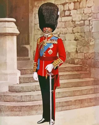 UK Coldstream Guards Paint By Numbers