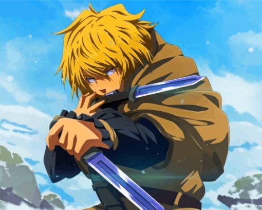 Vinland Saga Thorfinn Karlsefni Paint By Numbers