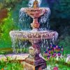 Water Fountain Paint By Numbers