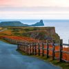 Worms Head Rhossili Bay Paint By Numbers