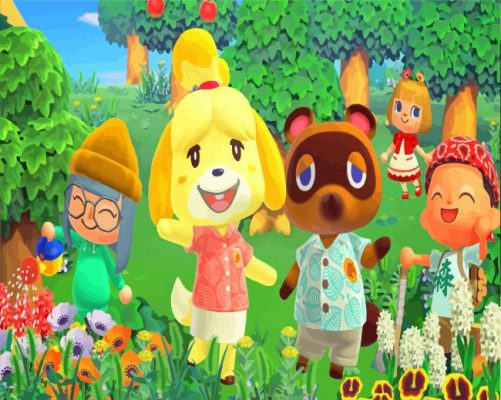 Animal Crossing New Horizons Paint By Numbers