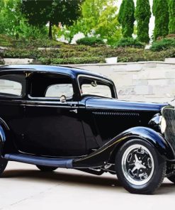 Black 33 Ford Paint By Numbers