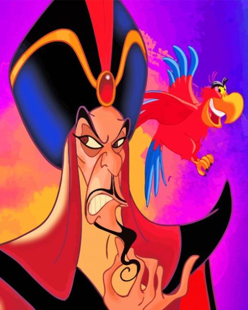 Cool Disney Jafar Paint By Numbers