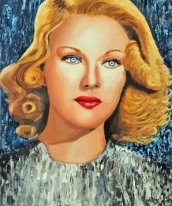 Cool Ginger Rogers Paint By Numbers