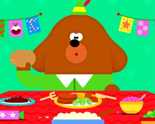 Cool Hey Duggee Paint By Numbers