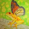 Frog With Butterfly Wings Paint By Numbers