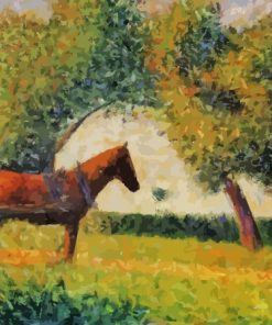 Georges Seurat Cheval Et Charrue Paint By Numbers