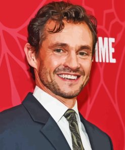 Hugh Dancy Smiling Paint By Numbers