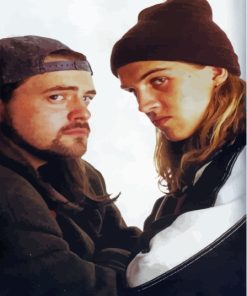 Jay And Silent Bob Strike Back Comedy Film Paint By Numbers