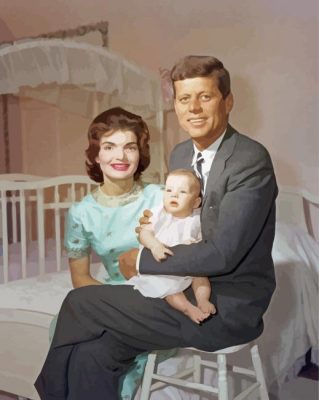 JFK And Jackie Paint By Numbers