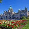 Provincial Parliament Building Victoria Canada Paint By Numbers