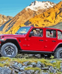 2018 Jeep Wrangler Paint By Numbers