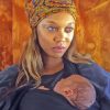 Tyra Banks Baby Paint By Numbers