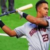 Houston Astros Player Michael Brantley Paint By Numbers