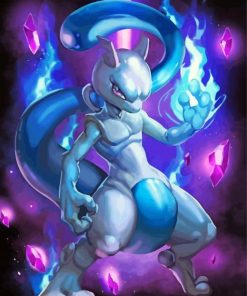 Mewtwo Paint By Numbers