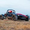 Black And Red Ariel Atom Paint By Numbers