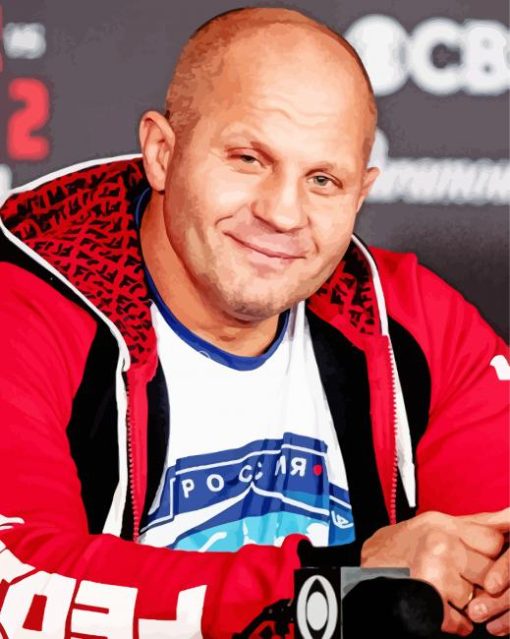 Fedor Emelianenko Paint By Number