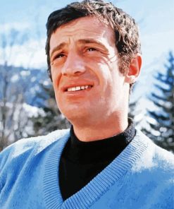 Jean Paul Belmondo Paint By Numbers