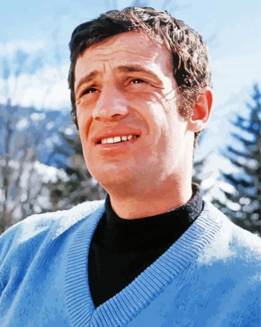 Jean Paul Belmondo Paint By Numbers