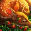 Resting Deer Art Paint By Number