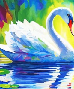 Swan Paint By Numbers