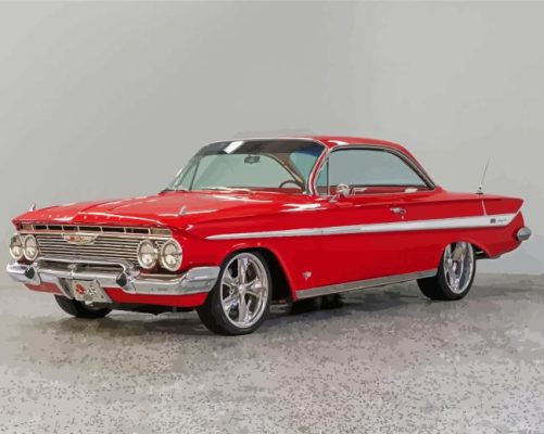 1961 Chevrolet Impala Painting By Numbers