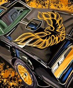 78 Firebird Trans AM Art Painting By Numbers