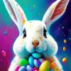 Easter Bunny Painting By Numbers