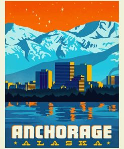 Anchorage Poster Painting By Numbers