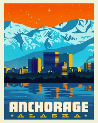 Anchorage Poster Painting By Numbers