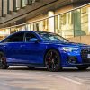 Audi S8 Blue Car Painting By Numbers