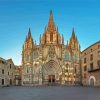 Cathedral Of Barcelona Painting By Numbers