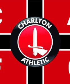 Charlton Athletic FC Logo Painting By Numbers