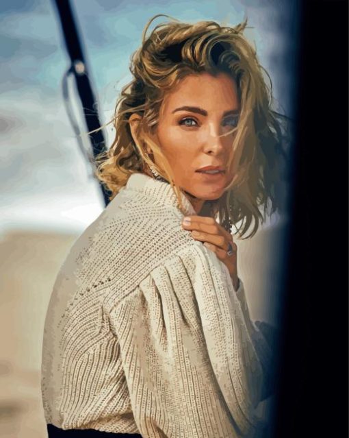 Elsa Pataky Painting By Numbers